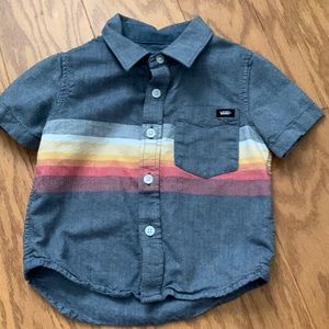 2T Vans Buttondown Shirt
